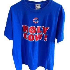 Chicago Cubs Holy Cow Harry Carey Tee Shirt